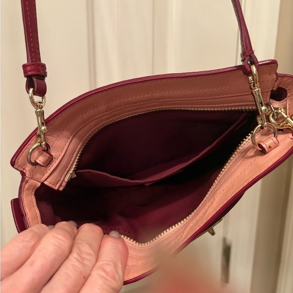 Coach Red and Orange Crossbody Bag - Picture 5 of 8